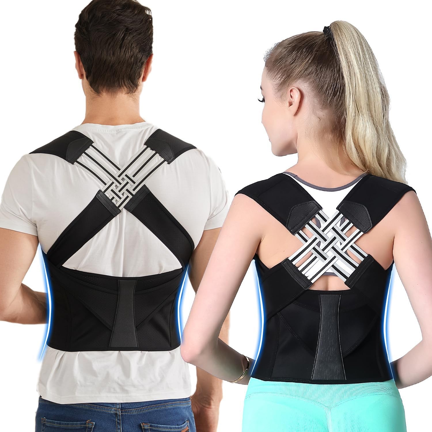 Adjustable Posture Corrector Belt – Instantly Relieve Back Pain & Improve Confidence